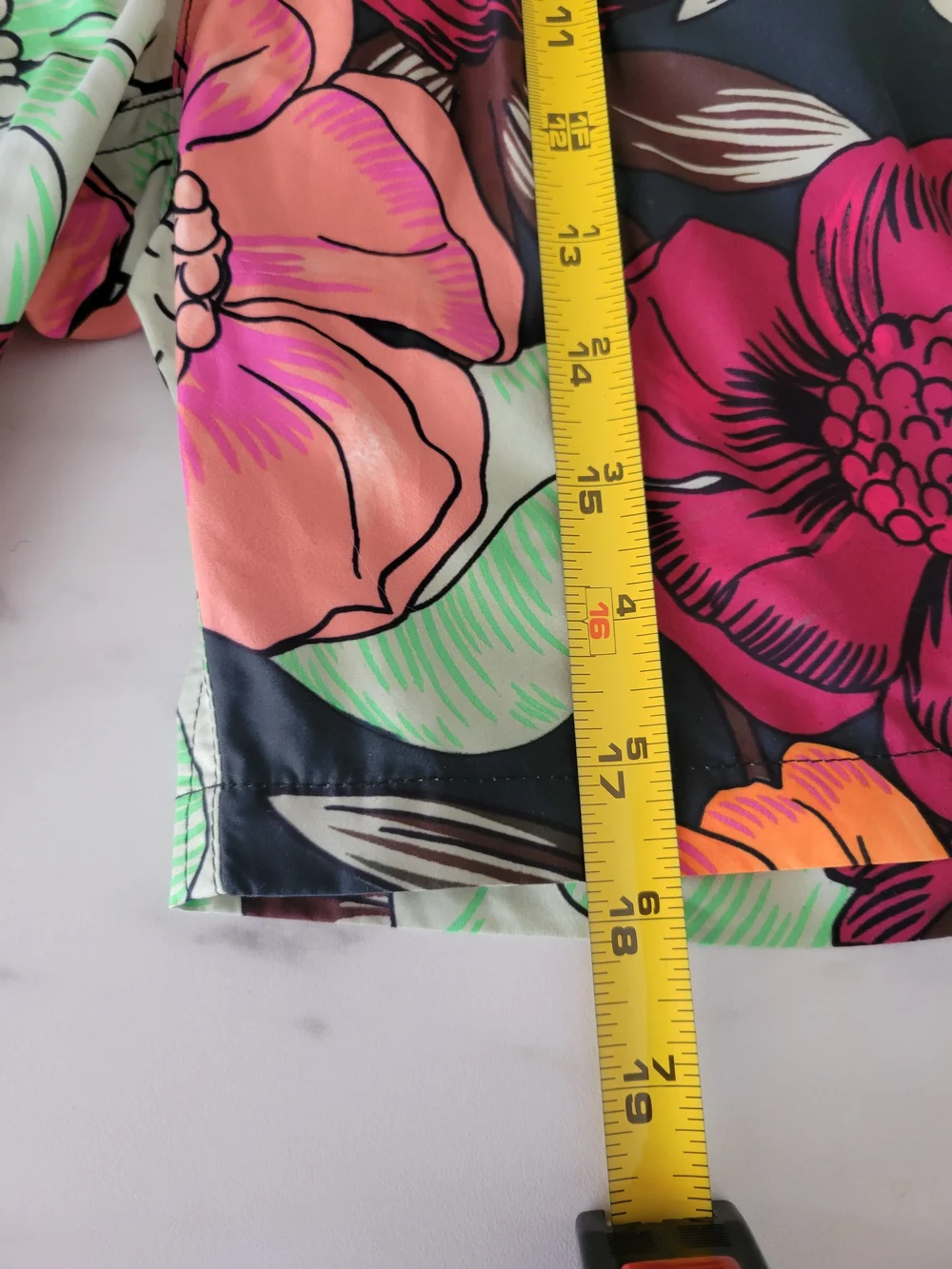 Scotch & Soda Mens Retro Floral Swim Trunks Size L